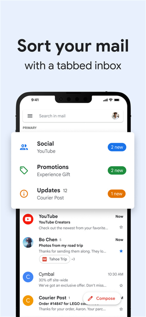 谷歌邮箱App官方版截图