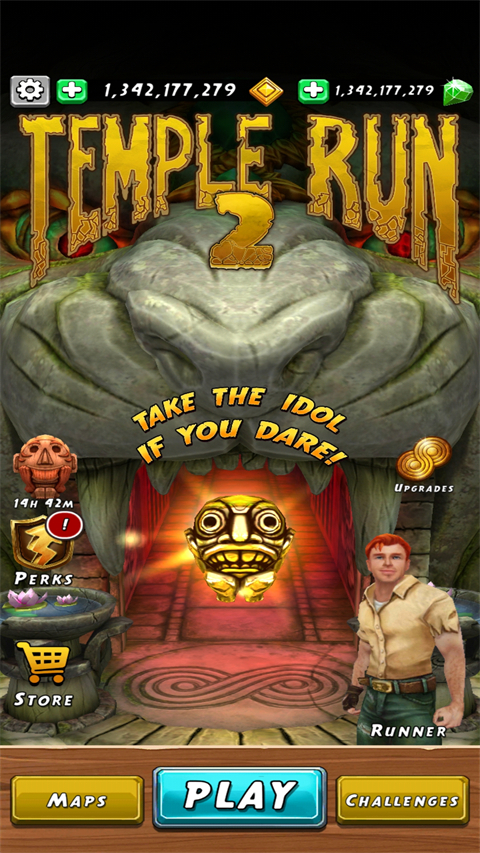 神庙逃亡2国际版正版(templerun2)