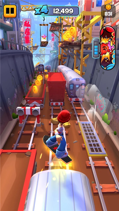 地铁跑酷冲浪(Subway Surfers City)截图