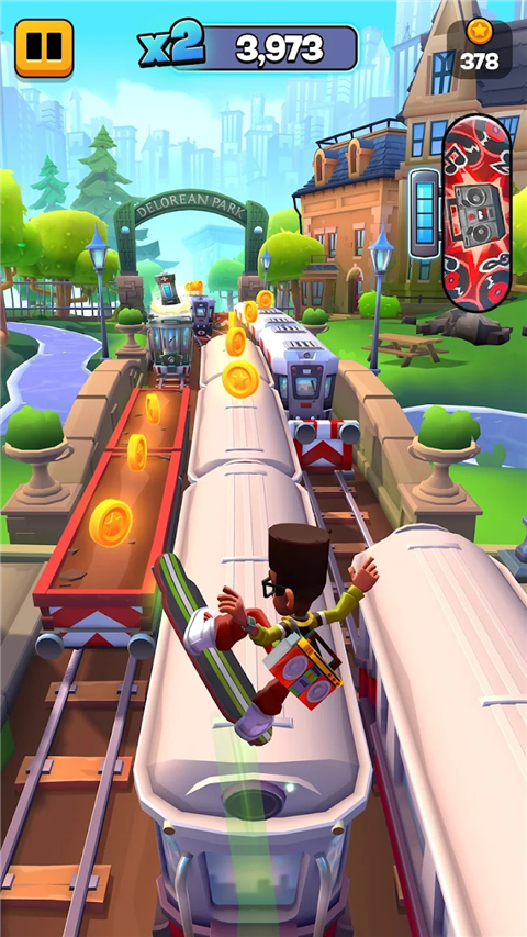 地铁跑酷冲浪(Subway Surfers City)截图