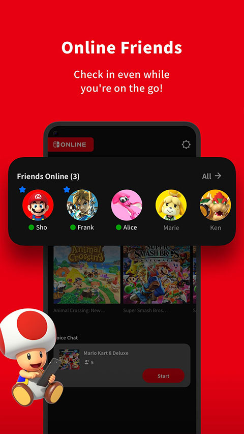 Nintendo Switch Online App截图