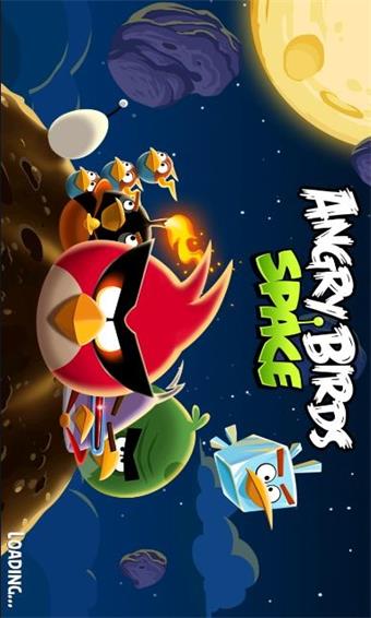 愤怒的小鸟太空版(Angry Birds Space)截图