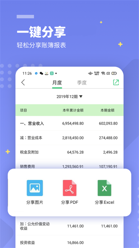 柠檬云财务app截图