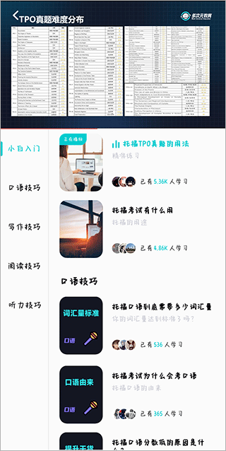 多次元托福app