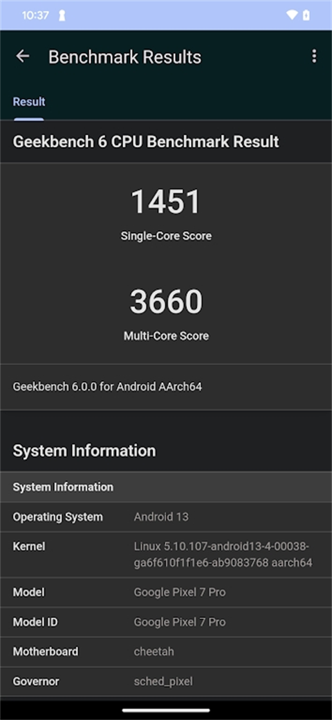 Geekbench6官方最新版截图