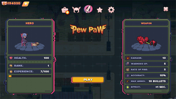 僵尸生存游戏(Pew Paw)截图