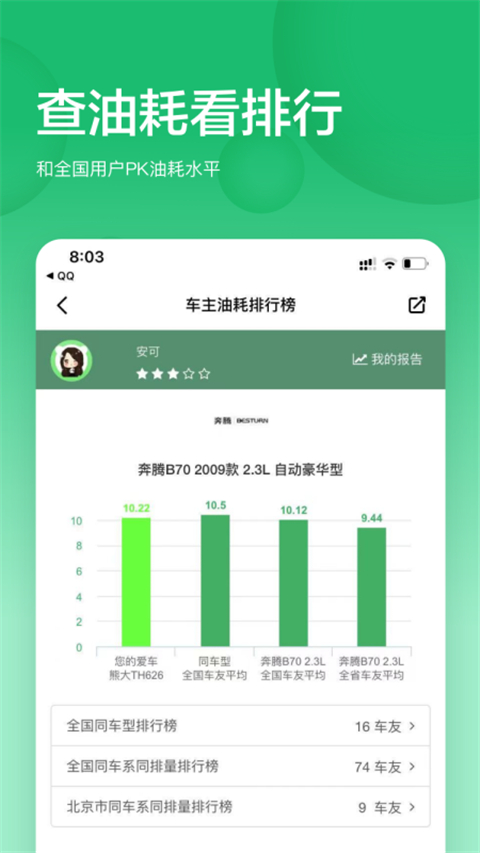 小熊油耗app官方版截图