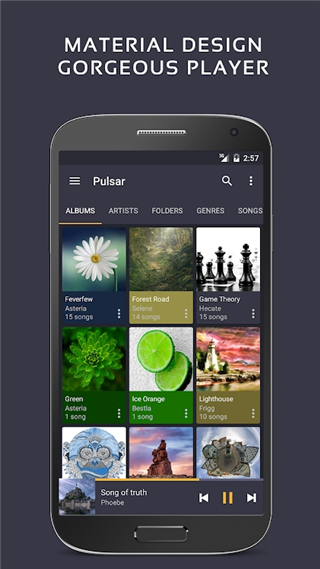 pulsar music player app截图