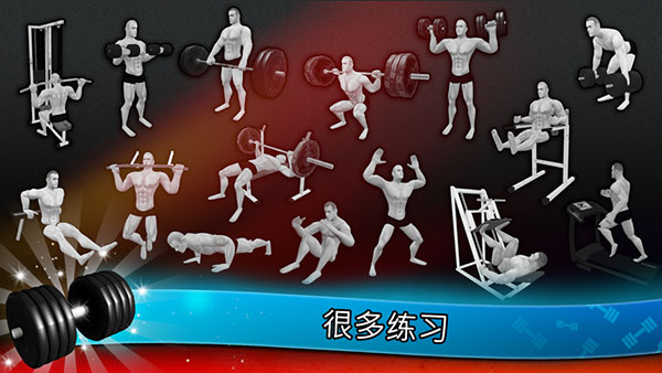 健身模拟器中文版(Fitness Gym)截图