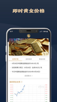 现货黄金截图